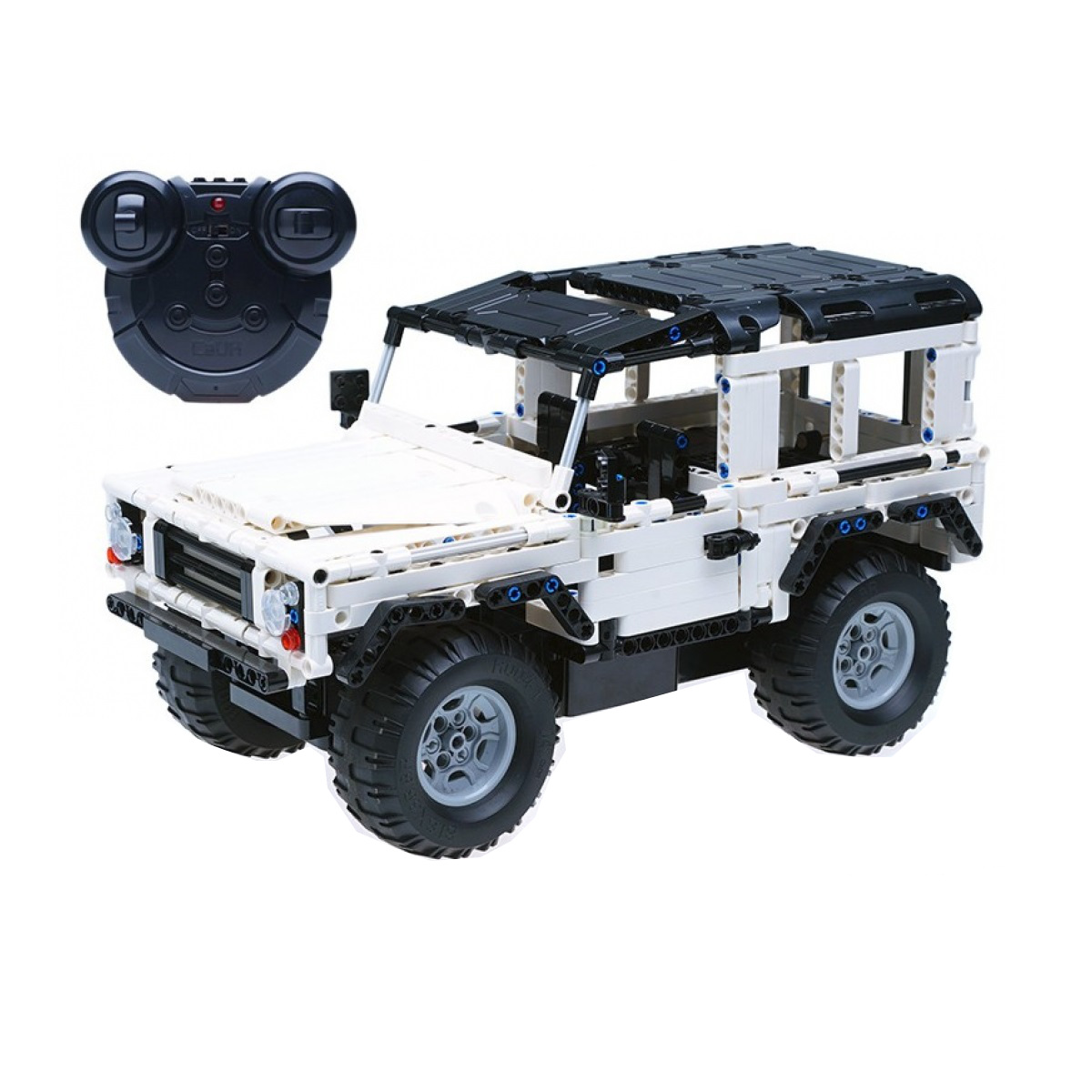 Конструктор Cada Technics, джип Land Rover, 533 детали, пульт управления C51004W