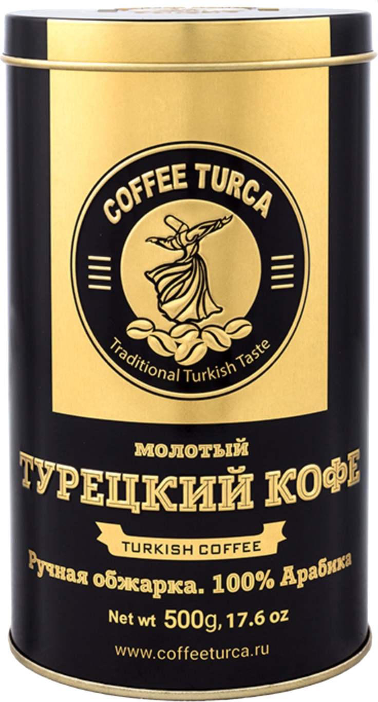 Кофе молотый Coffee Turca жестяная банка 500 г
