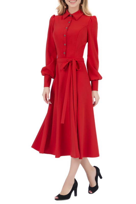 Платье женское MARICHUELL MPL00099V(DILIA) красное 42 RU