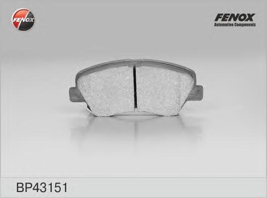 

Комплект тормозных колодок FENOX BP43151