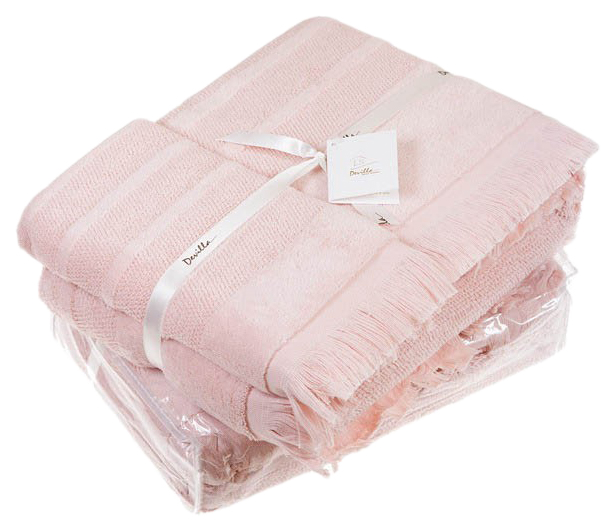фото Банное полотенце, полотенце универсальное devilla mousse розовый