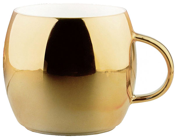 фото Кружка asobu mug 550 gold 380 мл