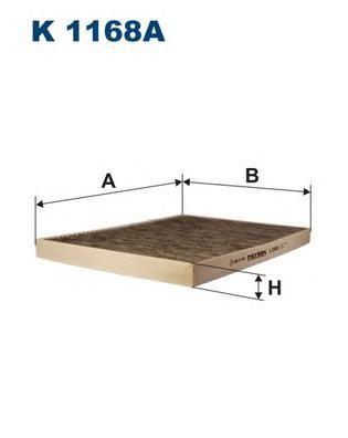 

Фильтр салона Filtron K1168A