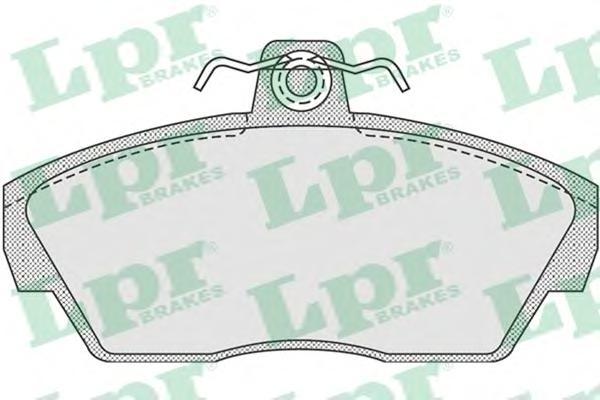 

Тормозные колодки Lpr 05P922