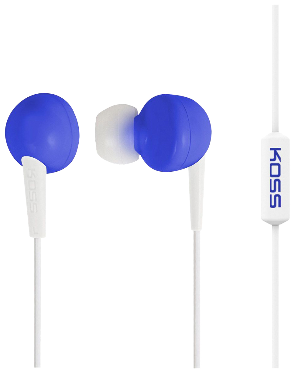 фото Наушники koss keb6i white/blue