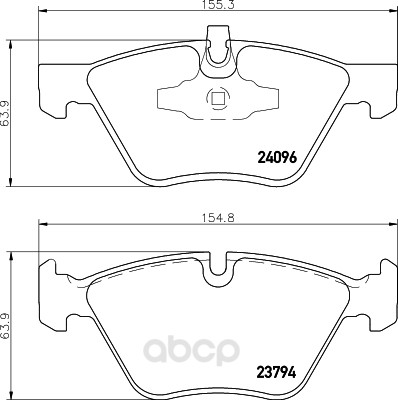 

Тормозные колодки HELLA PAGID/BEHR 8DB355011941