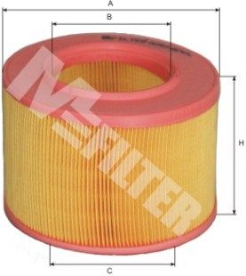 

Фильтр воздушный MFILTER A 253