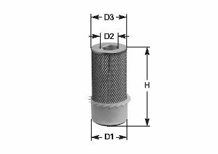 

Фильтр воздушный двигателя Clean filters MA3075