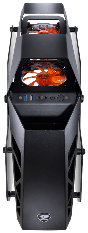

Компьютерный корпус Cougar Conquer без БП orange/black, Conquer