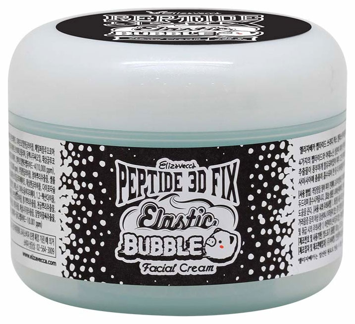 Крем для лица Elizavecca Peptide 3D Fix Elastic Bubble Facial 100 мл