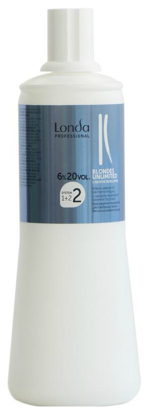 Проявитель Londa Professional Blondes Unlimited 6% 1 л t lab professional premier noir крем проявитель окислитель 9% 30vol 1000 мл