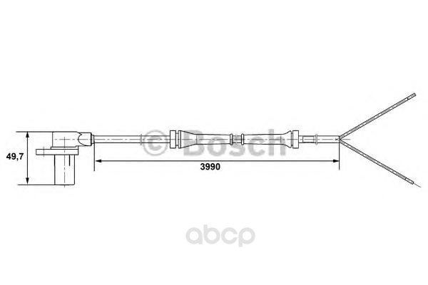 

Датчик автомобильный BOSCH 0265006214