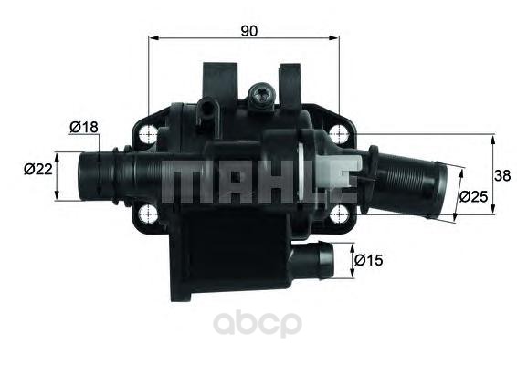 фото Термостат mahle th4283 mahle/knecht