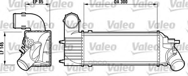 

Радиатор охлаждения двигателя Valeo 817437