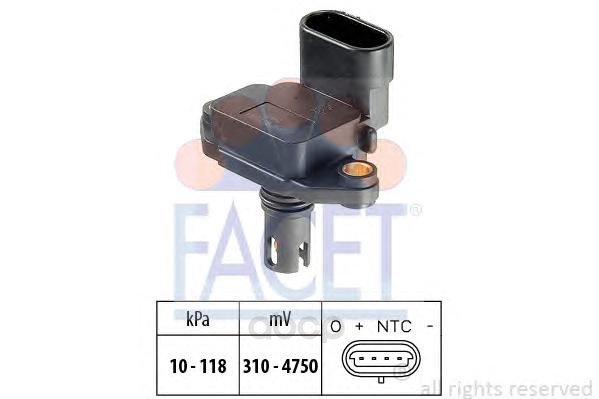 

Датчик давления воздуха Land Rover Freelander 98, Freelander Soft Top Facet 103087