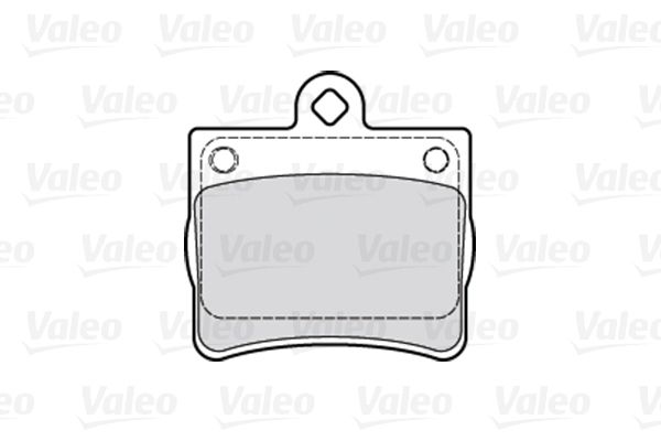 

Тормозные колодки Valeo дисковые 301763