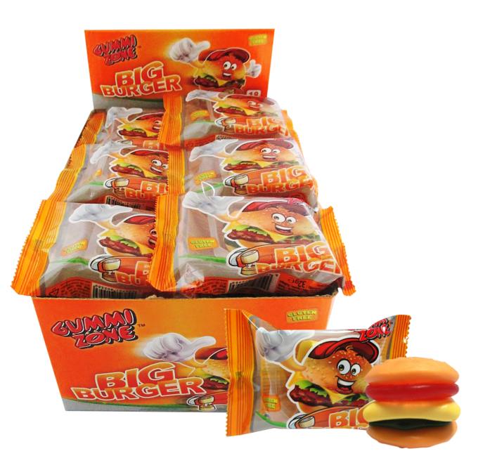 

Мармелад Gummi Zone большой бургер 32 г
