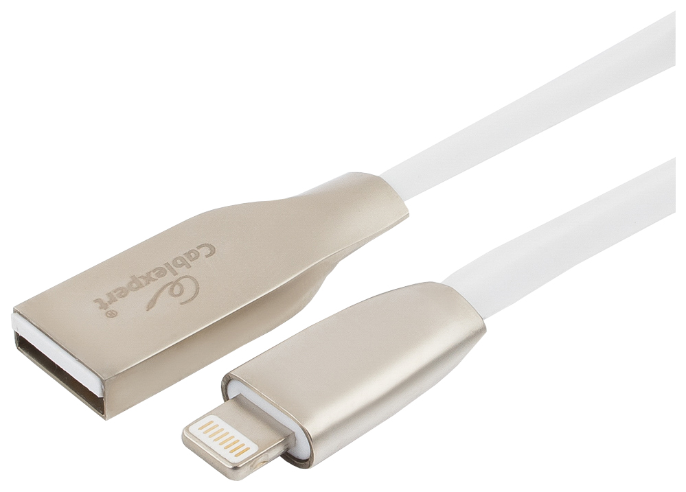 фото Кабель cablexpert apusb01w lightning 1,8м white