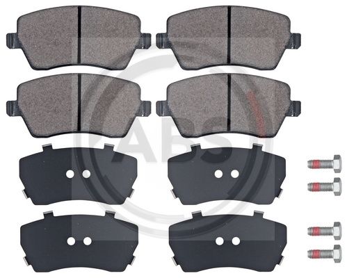 

Тормозные колодки дисковые ABS 37395