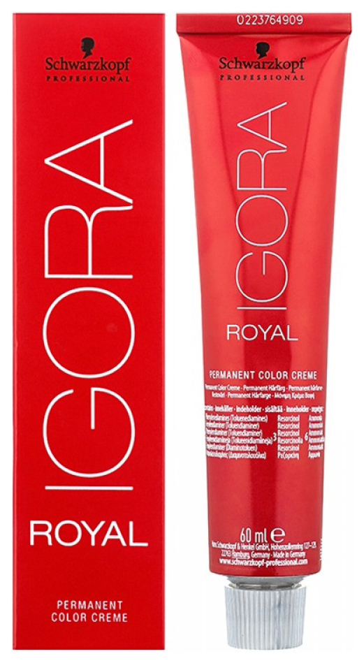 Крем-краска Schwarzkopf Igora Royal 0-22 Антиоранжевый микстон, 60 мл