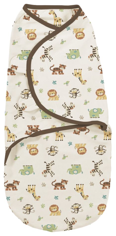 

Конверт на липучке Summer Infant Swaddleme L джунгли, Swaddleme