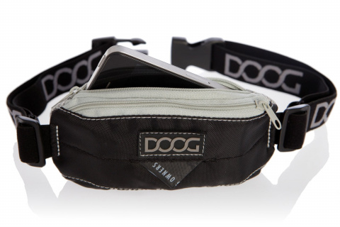 фото Поясная сумка мужская doog mini, black