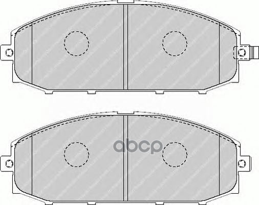 

Комплект тормозных колодок FERODO FDB1577