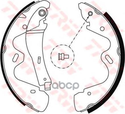 

Комплект тормозных колодок TRW/Lucas GS8483