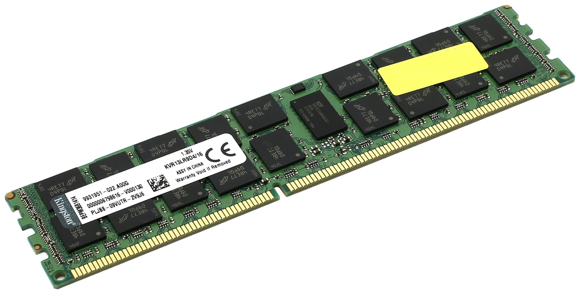 

Оперативная память Kingston KVR13LR9D4/16, ValueRAM