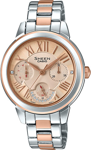 

Наручные часы кварцевые женские Casio Sheen SHE-3059SPG-9A, Sheen