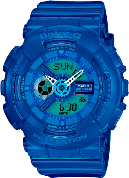 фото Наручные часы кварцевые женские casio baby-g ba-110bc-2a