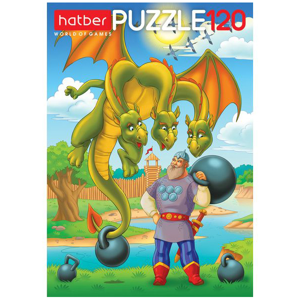 

Пазл Hatber 120 деталей