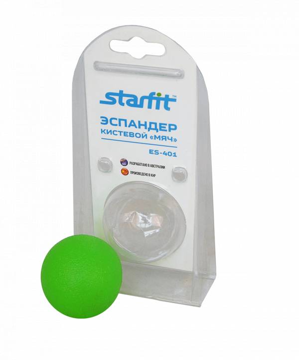 Кистевой эспандер StarFit Мяч зеленый