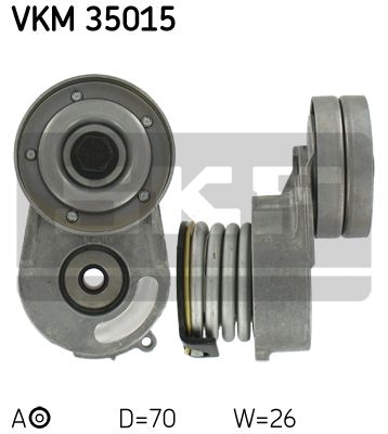 фото Натяжной ролик skf vkm 35015