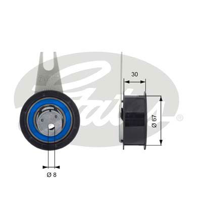 

Натяжной ролик GATES T43041