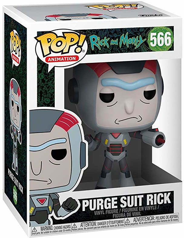 фото Фигурка funko pop! animation rick and morty: rick purge suit rick