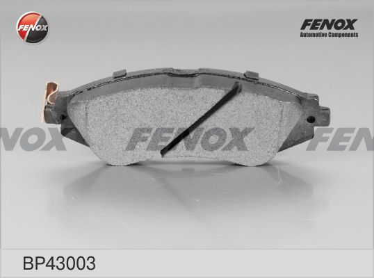 фото Комплект тормозных колодок, дисковый тормоз fenox bp43003