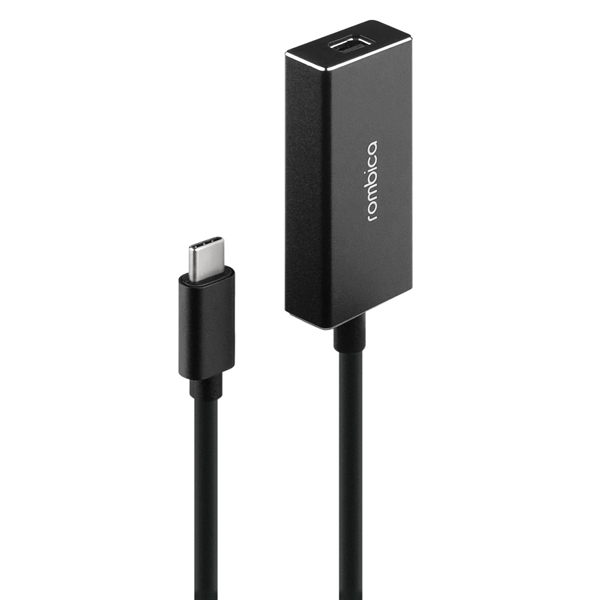 

Адаптер Rombica TC-00210, Черный, Type-C miniDP X (TC-00210)
