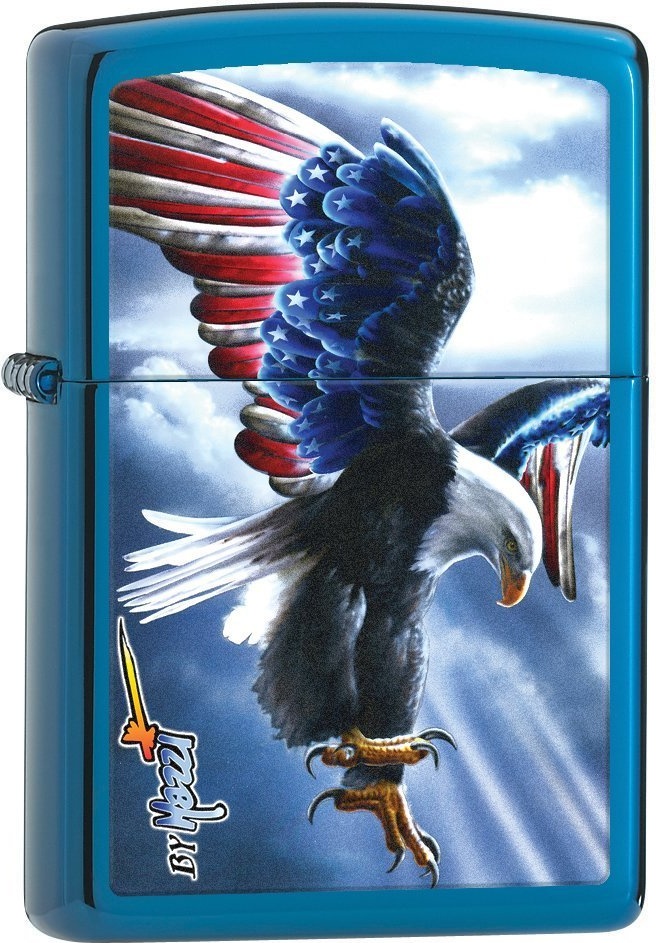 

Бензиновая зажигалка Zippo №28189 Sapphire, Синий, №28189