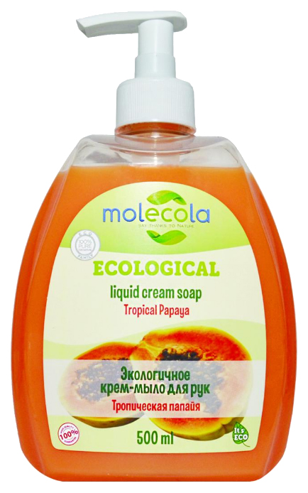 Купить Жидкое мыло Molecola Тропическая папайя 500 мл