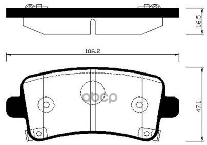 

Тормозные колодки HSB HP2025