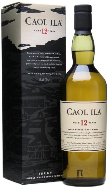 фото Виски caol ila malt 12 years old with box 0.7 л