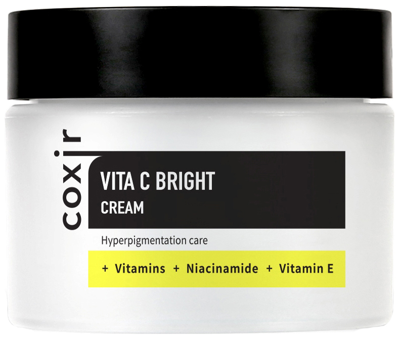 Крем для лица Coxir Vita C Bright Cream 50 мл mischa vidyaev увлажняющий тонер для лица тоник с ретинолом ниацинамидом витамин с е и пантенол 150 0