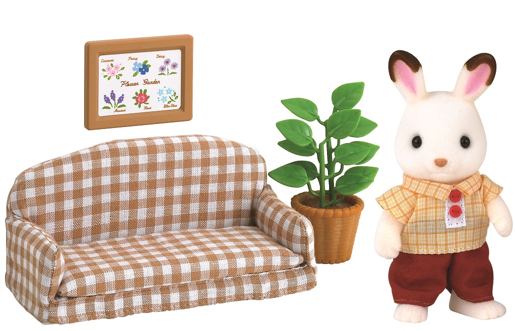 фото Игровой набор sylvanian families папа на диване