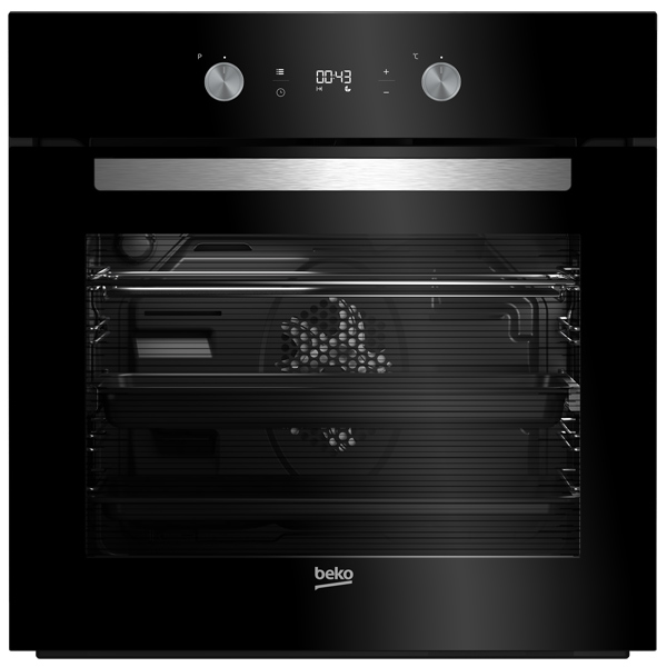 фото Встраиваемый электрический духовой шкаф beko bie24301b black