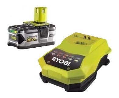 фото Набор аккумулятор и зарядное устройство ryobi rbc18l50 battery & charger 18v eu in2