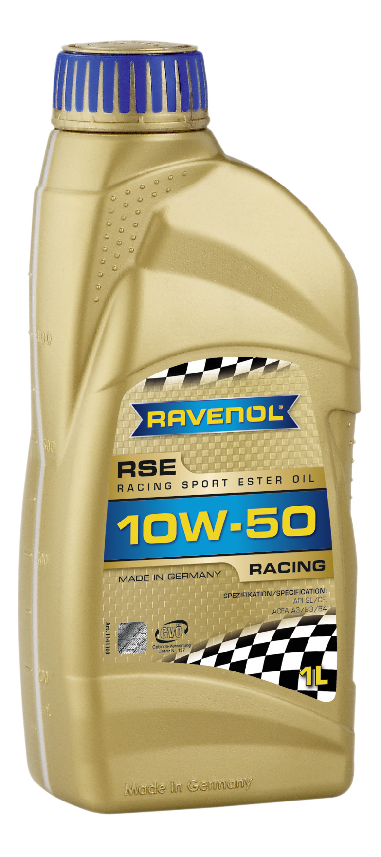 фото Моторное масло ravenol racing sport ester sae 10w-50 1л