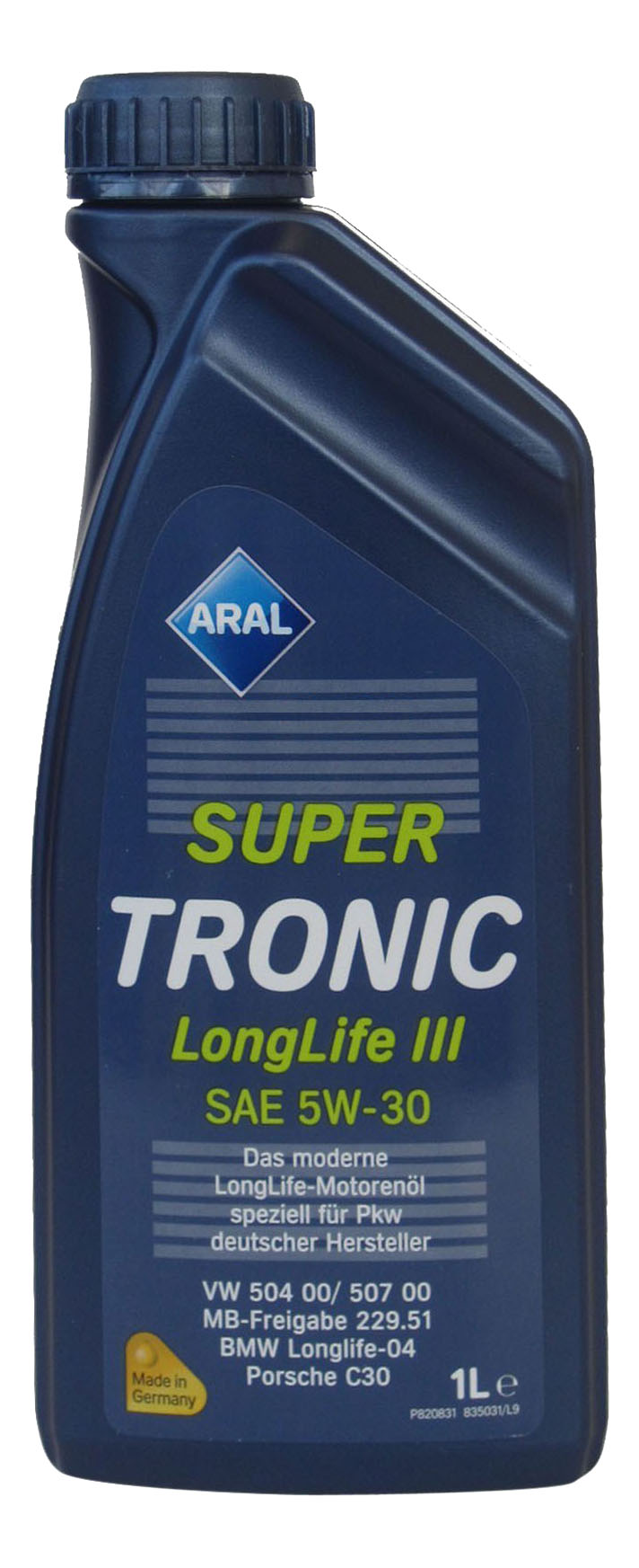 фото Моторное масло aral super tronic longlife iii 5w30 1 л