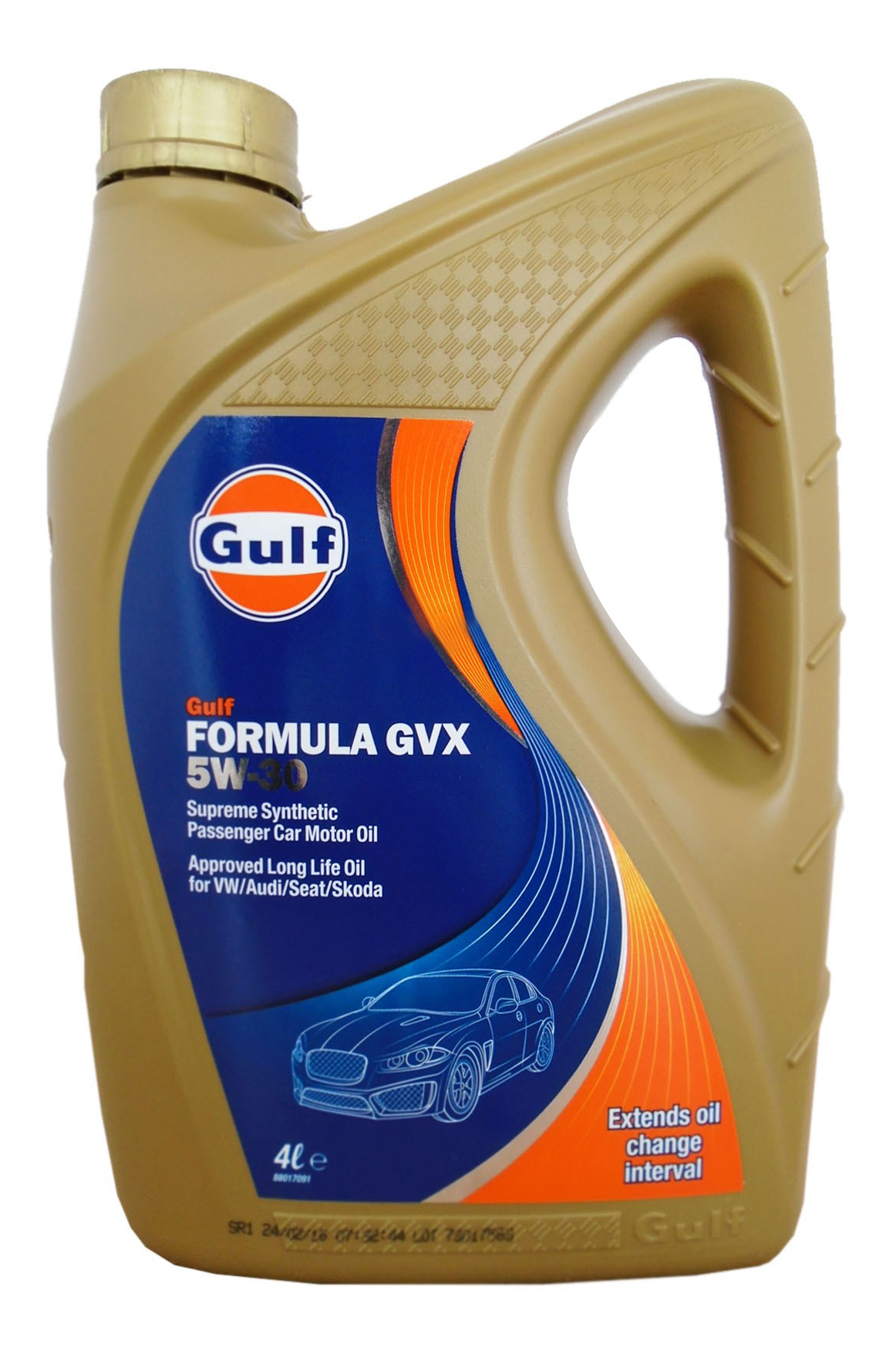 фото Моторное масло gulf formula gvx 5w-30 4л