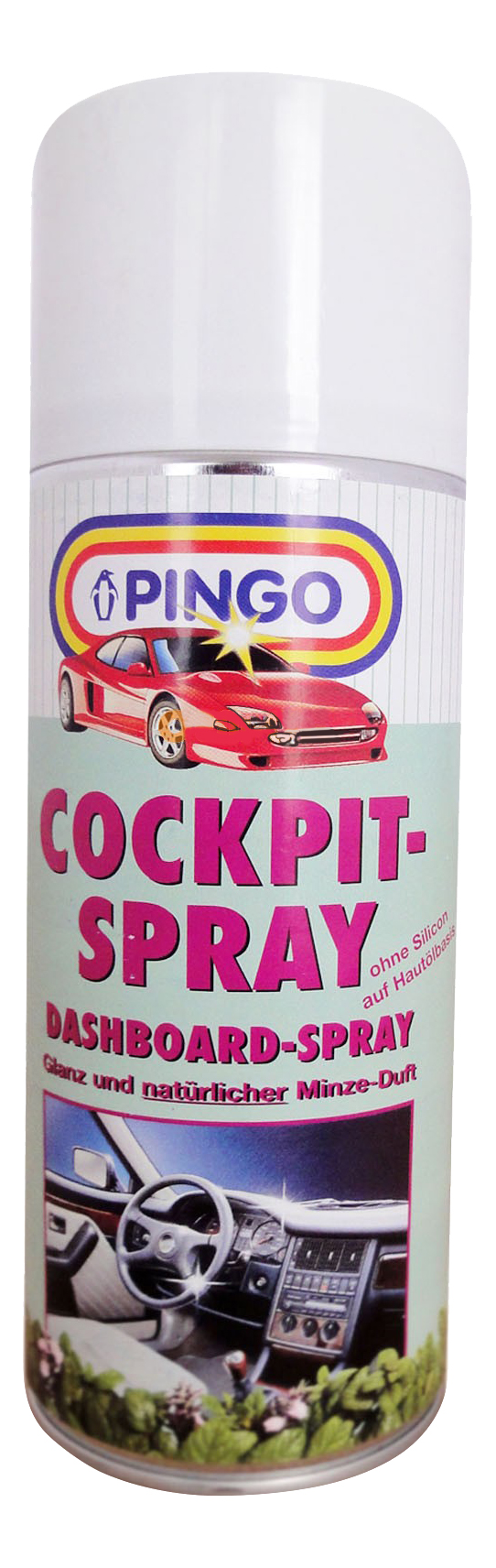 фото Средство для ухода за салоном pingo cockpit-spray "мята" аэрозоль (0,4л)